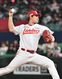 [포토]SSG 전영준, 키움전 등판