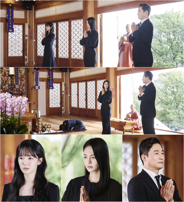 ‘뇌 체인지만 2번’ 백서라, 천영민 49재에서 돌연 오열(‘닥터신’)