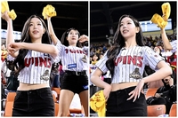 트리플에스 김채연, “LG트윈스 스페셜 치어리딩 어때요?”...승리 여신 등극!