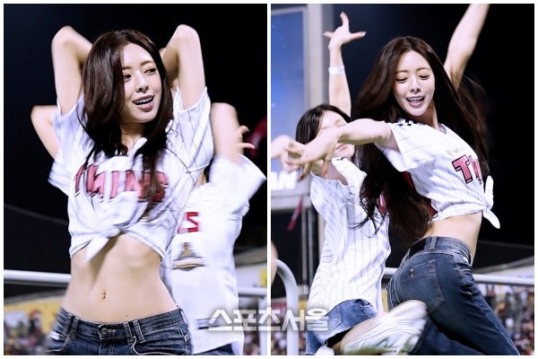 ITZY 유나, 'LG 승리 요정'으로 통하는 골반 여신의 잠실 공연!