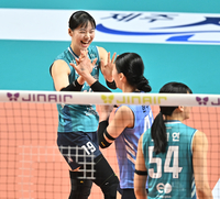 [포토] 환호하는 유서연