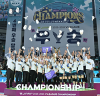 [포토] GS칼텍스, 여자부 V리그 우승