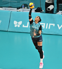 [포토] 실바 ‘강력한 서브’