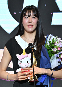 [포토]베스트5 센터로 선정된 KB스타즈 박지수