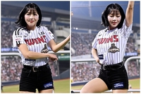 ‘성실함의 대명사’ 차영현 치어리더, 멋진 안무 공연 활짝!