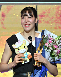 [포토]MVP 소감 밝히는 KB스타즈 박지수