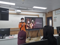 [강원소방]태백, 철암고 학생 소방공무원 직업체험교육