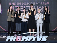 [포토]WKBL 시상식, 우리가 베스트5