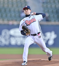 [포토] 최승용 ‘승리를 위한 힘찬 투구’