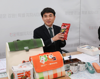김진태 지사 “도내 기업들 ‘불닭’과 함께 ‘K-푸드 수출 선도’에 적극 지원”