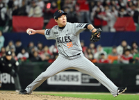 [포토]힘차게 공 뿌리는 한화 박상원