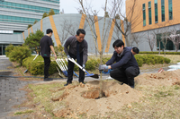식품진흥원, 식목일 기념 ‘나무심기 행사’ 개최
