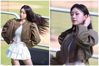 ‘3PM’ 치어리더 리허설...두치 조나현, “바람이 너무 불어요~”