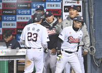 [포토] 김원형 감독 ‘좋았어’