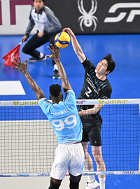 [포토]현대캐피탈 허수봉, 과감하게!