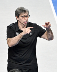 [포토]“이미 3승 1패‘ 주장하는 현대캐피탈 블랑 감독