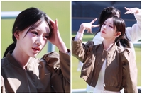 ‘따가운 햇살을 벗 삼아 연습을 실전처럼‘...두산 치어리더 조나현의 리허설!