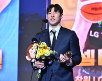 [포토] 고양소노 이정현, 베스트5 수상