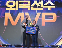 [포토] 창원LG 마레이, 외국선수 MVP 수상