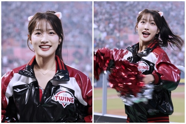 김태희가 LG 홍창기를 열렬히 응원한다!?...건국대 재학생, 신입 치어리더 김태희!