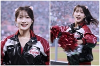 김태희가 LG 홍창기를 열렬히 응원한다!?...건국대 재학생, 신입 치어리더 김태희!