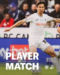 70m ‘미친 드리블’로 도움 엄지성, MOM에 3경기 연속 공격 P…스완지도 레스터 1-0으로 제압