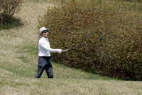 [포토] 정몽규 회장 ‘시원한 티샷’