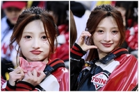 “한국 너무 추워요~”...장로나, 대만인 최초 LG 치어리더