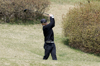 [포토] 티샷하는 이동국