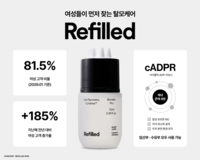 리필드, 산후 탈모 케어... 1년 새 여성 고객 2.8배 껑충