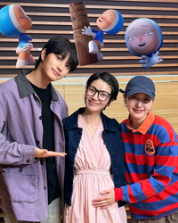 ‘응큼 세포’ 안영미, 둘째 임신 중 김고은 만났다…만삭 D라인 자랑 [★SNS]