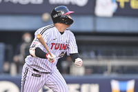 [포토] 1회 적시타 문보경 ‘좋아’