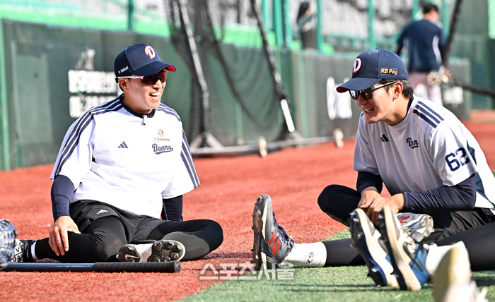 [포토]환하게 웃는 두산 손아섭