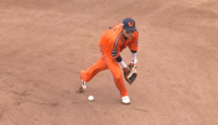 정신 못 차린 채은성, 주장의 허무한 실책 [KBO 오늘의 컷]