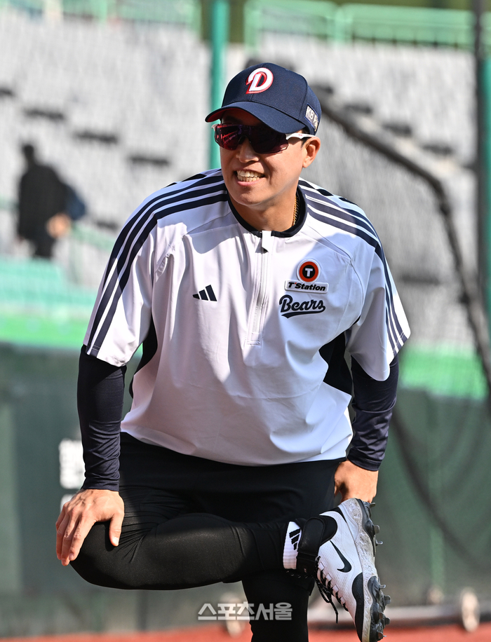 [포토]손아섭, 두산에서 새로운 도전