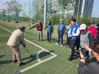 정명근“남양 봉담 등 4개 구청별로 파크 골프장 54홀 마련하겠다”