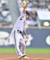 [포토] 웰스 ‘힘찬 투구’