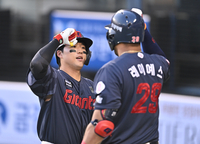 [포토] 손성빈 ‘기선제압 성공’