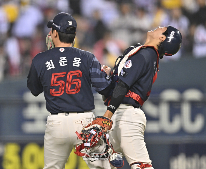 [포토] 최준용-손성빈 ‘이겼다’