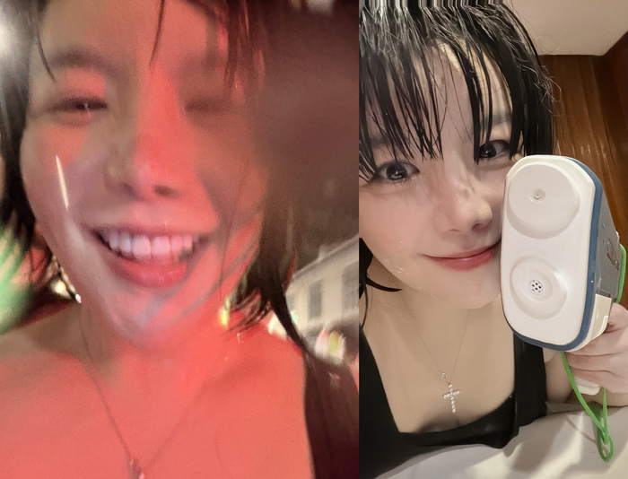 마약 강제추방→새출발 선언한 에이미, 건치 자랑 미소 [★SNS]