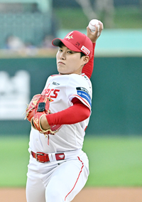 [포토]SSG 선발 최민준의 역투