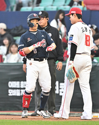 [포토]두산 손아섭, 오늘도 안타!