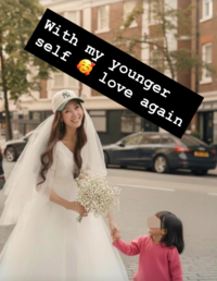 ‘성매매 벌금형’ 지나, 캐나다 길거리서 ‘웨딩드레스+부케’ 포착