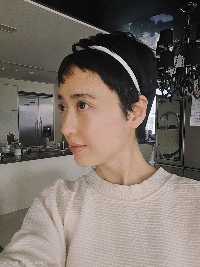 ‘아일랜드’ 연상 숏컷 공개 김민정, 왜 안 보이나 했더니... “36년 해왔던 직업에서 떨어져 있기”