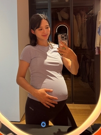 D라인 공개 남보라, 자연주의 출산 선언 “유도·무통 없이”