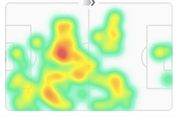 김민재 히트맵 보니 ‘입이 쩍’…박지성 이어 韓2호 빅리그 세번째 별 ‘亞센터백 선입견’ 깨뜨리다