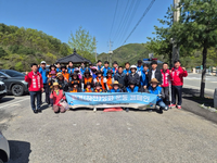 삼척시, 미로면청년회·여성의소대 ‘환경(하천) 정화 운동’ 캠페인