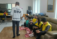 김왕규 무소속 양구군수 예비후보, 20일(일) 어르신들의 안부부터 챙겼다!