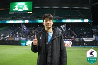 8년 만의 1부 리그 데뷔골 터뜨린 이동률, 11년 만의 전주성 함락 ‘돌격 대장’[SS현장]