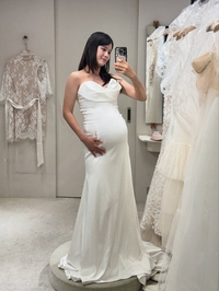 아름다운 D라인, 남보라의 설레는 만삭 드레스 피팅 현장